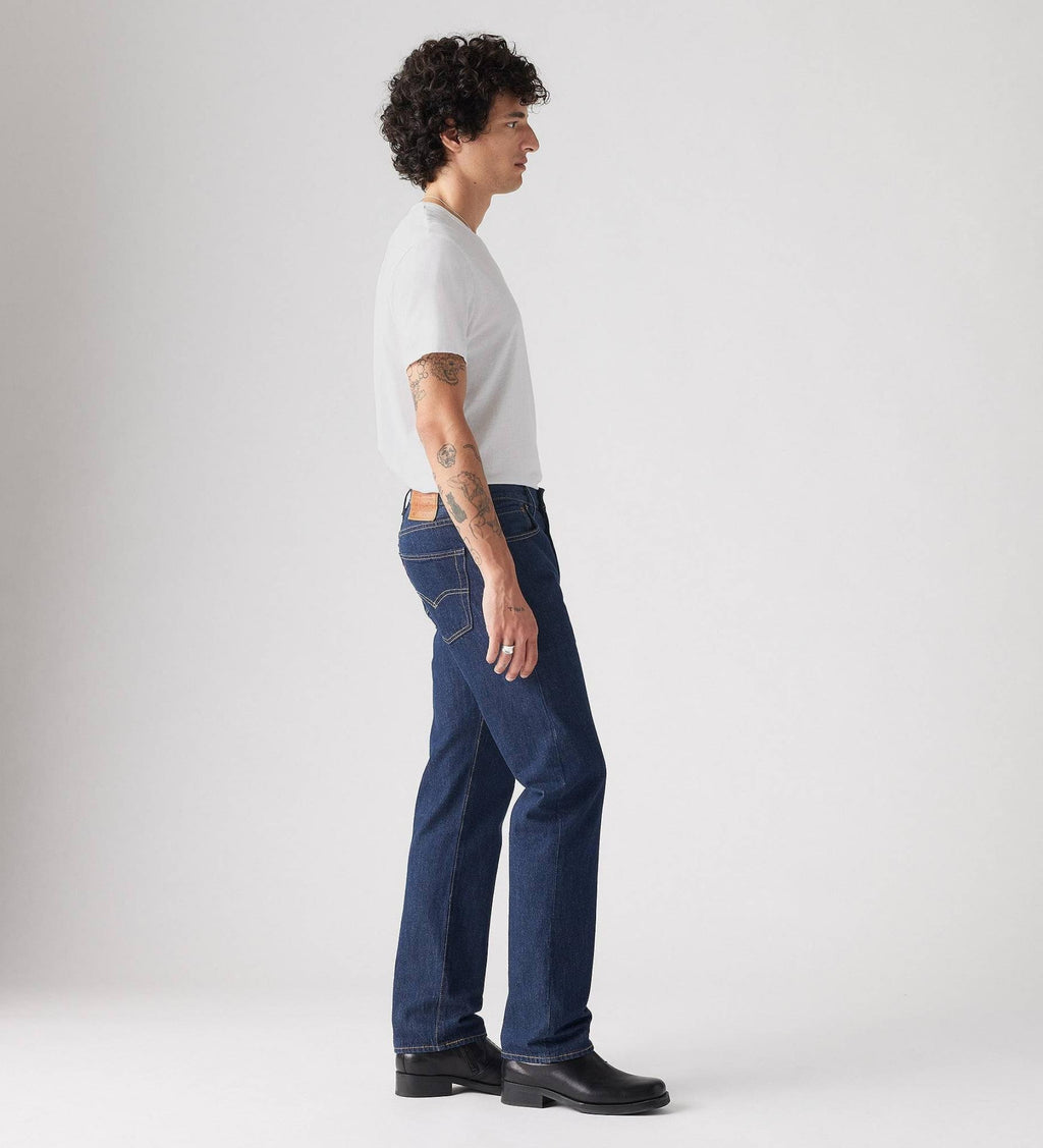Levi'S Pantalon 501 Coupe Regular Bleu Foncé