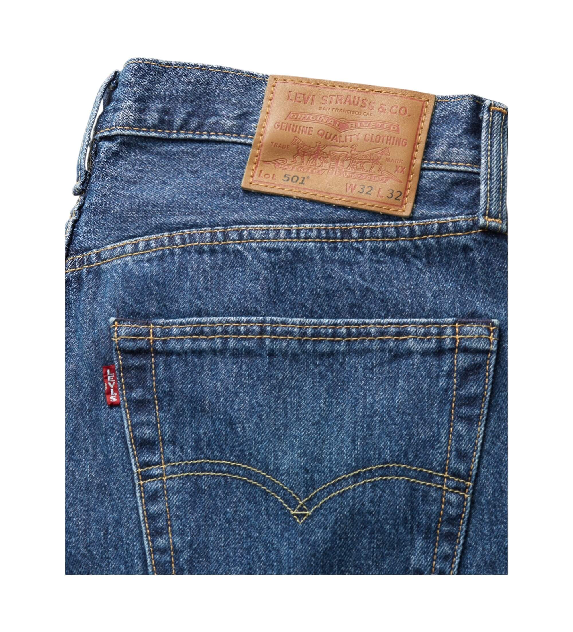 Jeans Levi'S ® 501 Original Stonewash Coupe Droite