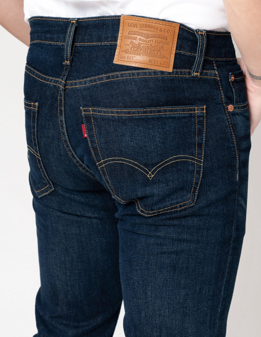 Levi'S 511 Slim, Jeans Uomo, Keepin It Clean, 31W / 32L
