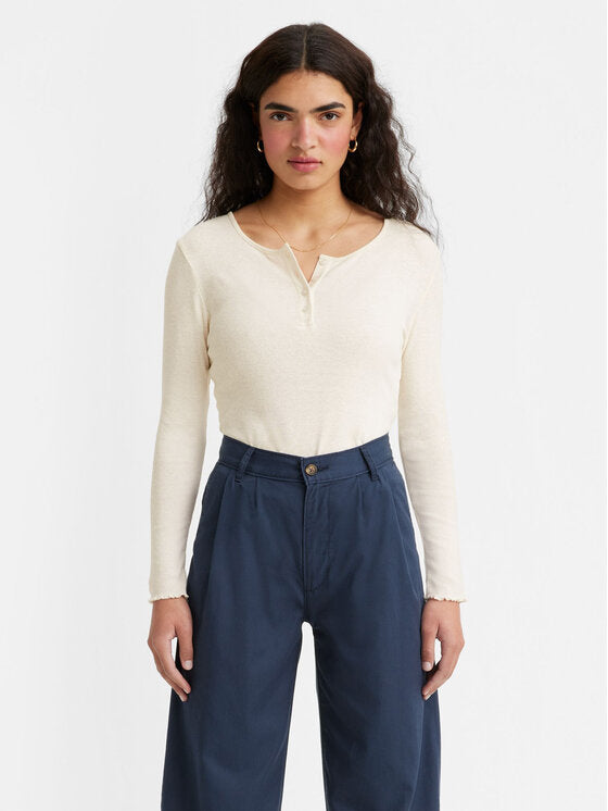 Levi'S® Blusa Dry Goods A5910-0003 Écru Regular Fit