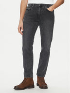 Levi'S 502 Taper Jeans Tapered Fit - Herren - Dunkel Schwarz - Größe 32X34