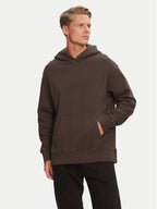 Levi'S® Pulóver Authentic A8435-0011 Barna Relaxed Fit