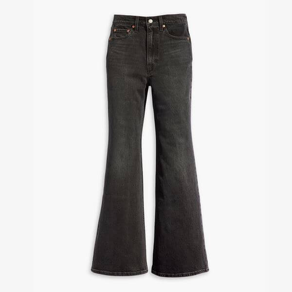 Levi'S Ribcage Bell Jeans Women'S - Black (A75030007)