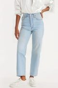 Levi'S Ribcage Straight Jeans Blue Size W28L29 | Straight Jeans Outlet | Women | Blue