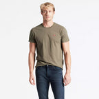 Levi'S Original Housemark T-Shirt In Olive Night Jersey 56605-0021