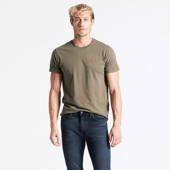 Levi'S Original Housemark T-Shirt In Olive Night Jersey 56605-0021
