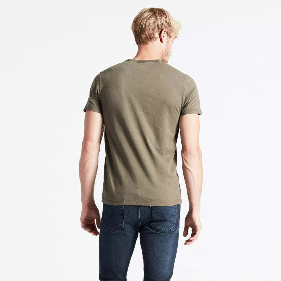 Levi'S Original Housemark T-Shirt In Olive Night Jersey 56605-0021