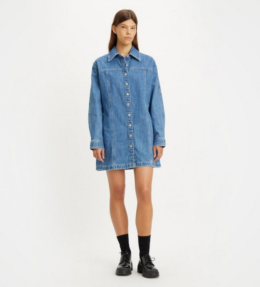 Women'S Shay Denim Dress A4585-0001 Blue