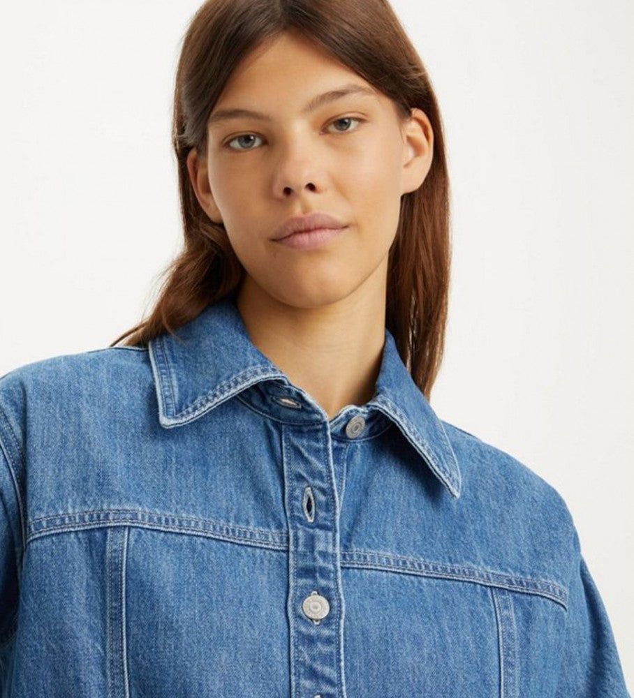 Women'S Shay Denim Dress A4585-0001 Blue