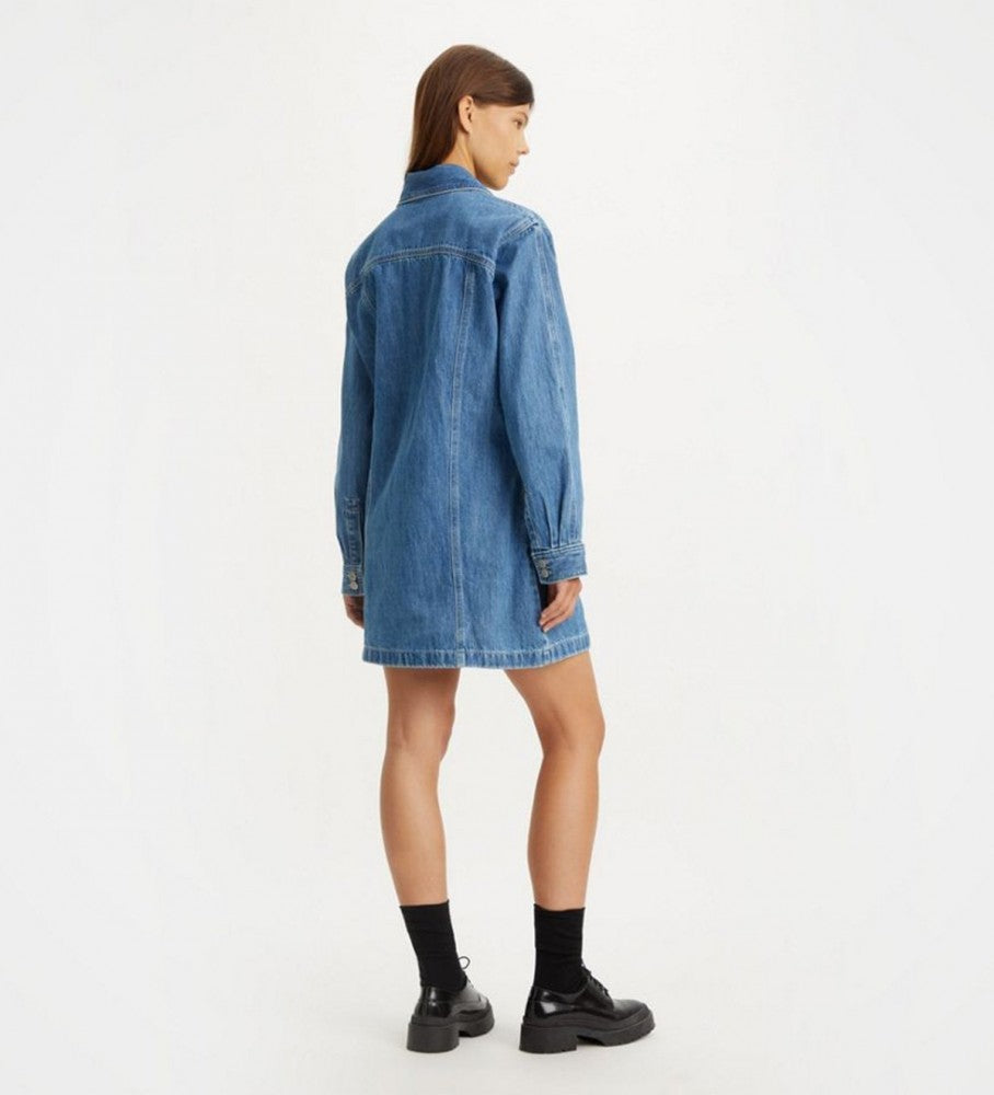Women'S Shay Denim Dress A4585-0001 Blue