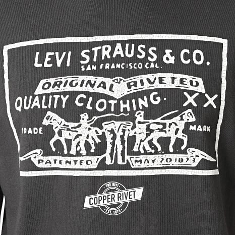 Levi'S® Camiseta Vintage Graphic 87373-0144 Negro Relaxed Fit