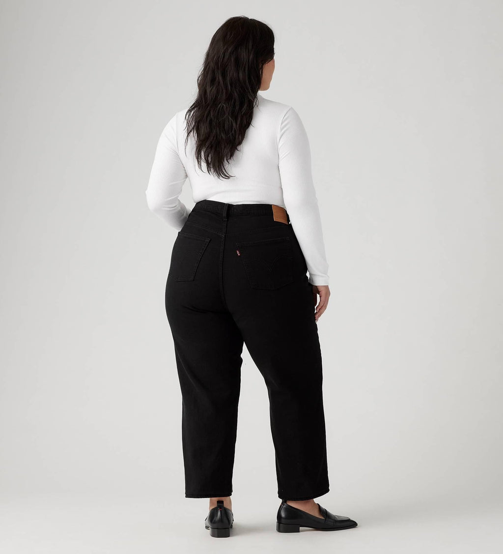 Ribcage Straight Ankle Jeans (Plus)