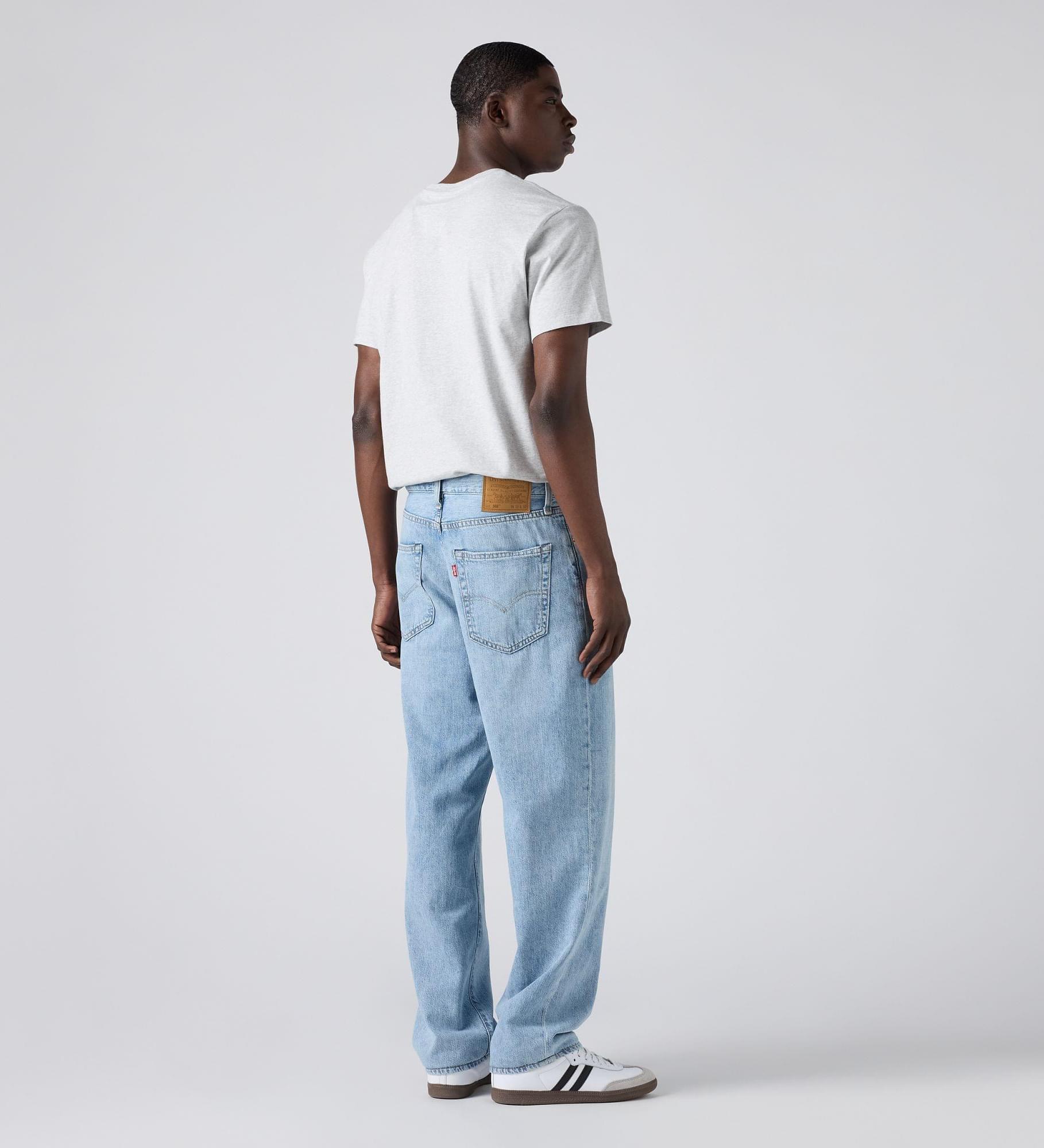 568™ Loose Straight Linen+ Denim Jeans