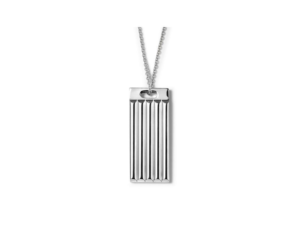 Ribbed necklace 8g