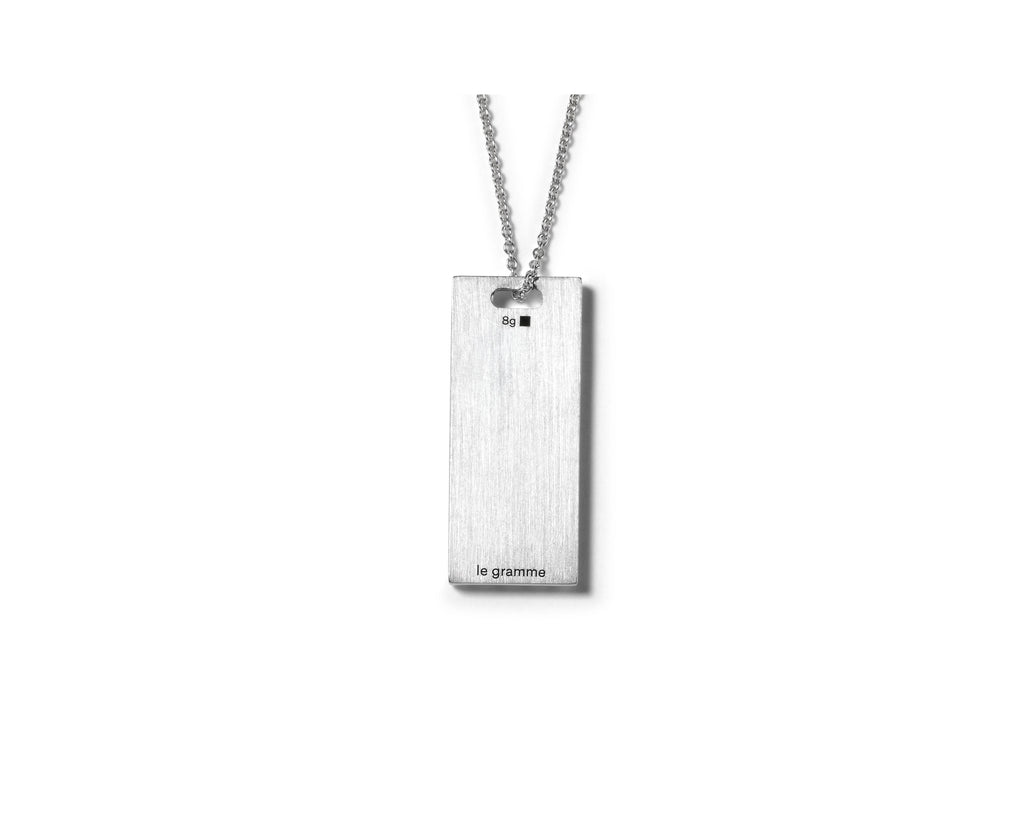 Ribbed necklace 8g