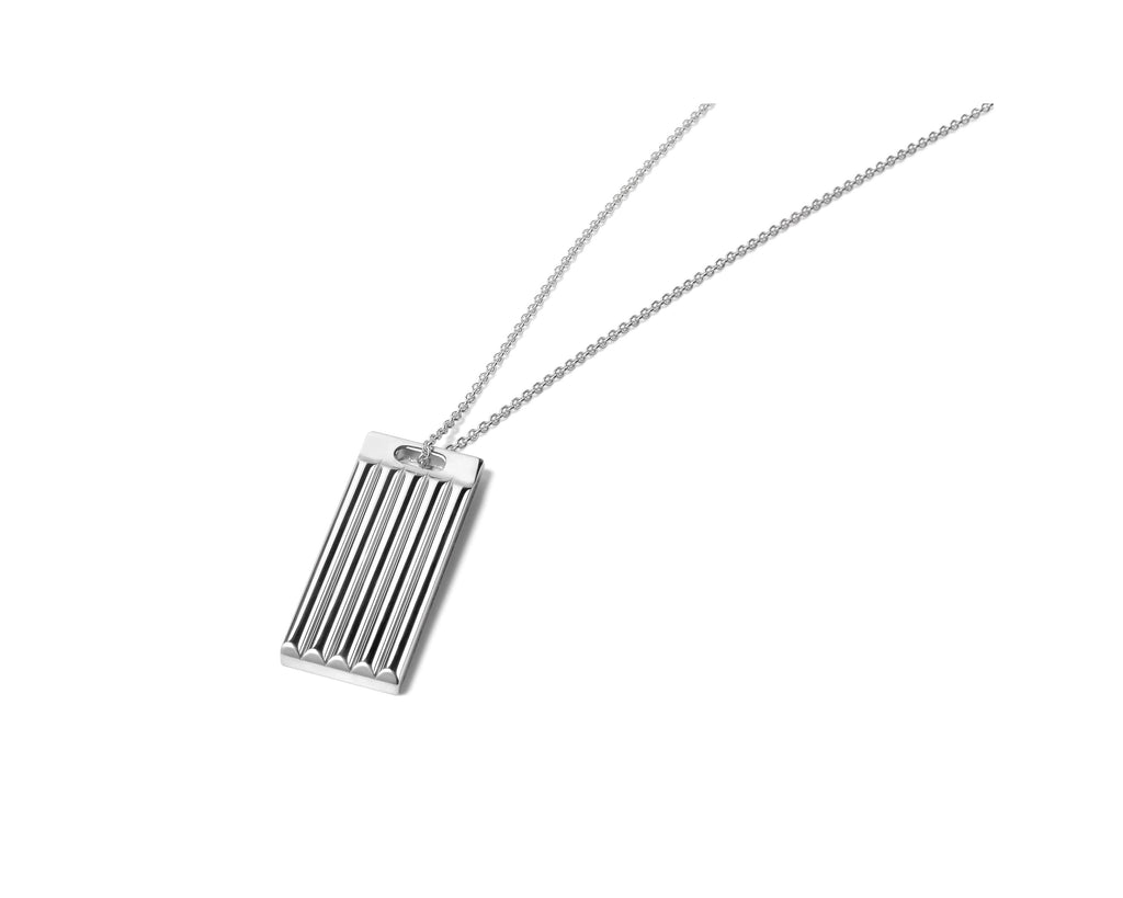 Ribbed necklace 8g
