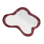 Violeta - Wall Mirror - Red - Polyresin
