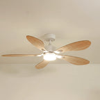 Libellule Teinté Chêne | Ventilateur De Plafond – Ø 137 Cm