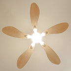 Libellule Teinté Chêne | Ventilateur De Plafond – Ø 137 Cm