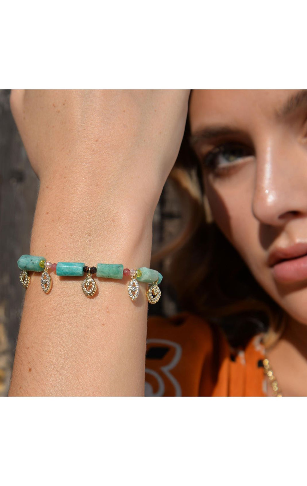 Pulsera Lidi - Turquesa