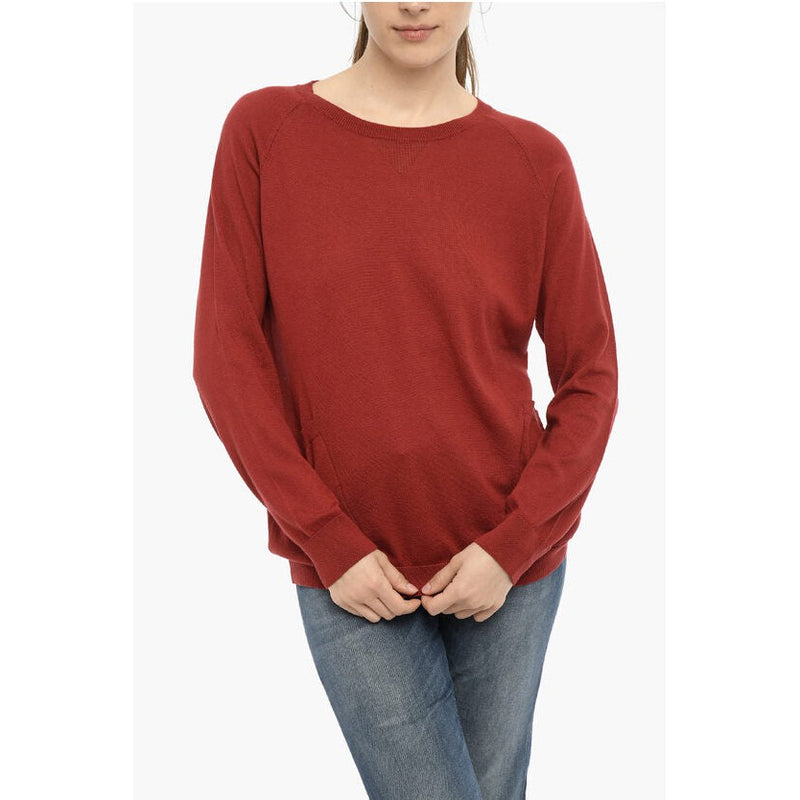 Pull Lightweight Crew-Neck With Side Pockets