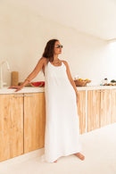 LILAO Blanche - Robe Longue