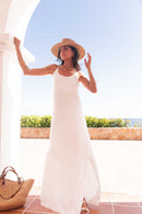 LILAO Blanche - Robe Longue