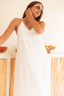 LILAO Blanche - Robe Longue