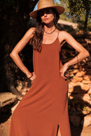 LILAO Caramel - Robe Longue