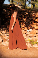 LILAO Caramel - Robe Longue