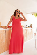 LILAO Corail - Robe Longue
