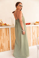 LILAO Kaki - Robe Longue