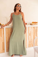 LILAO Kaki - Robe Longue