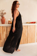 LILAO Noire - Robe Longue