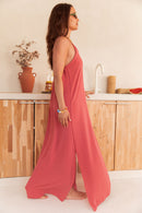LILAO Vieux Rose - Robe Longue