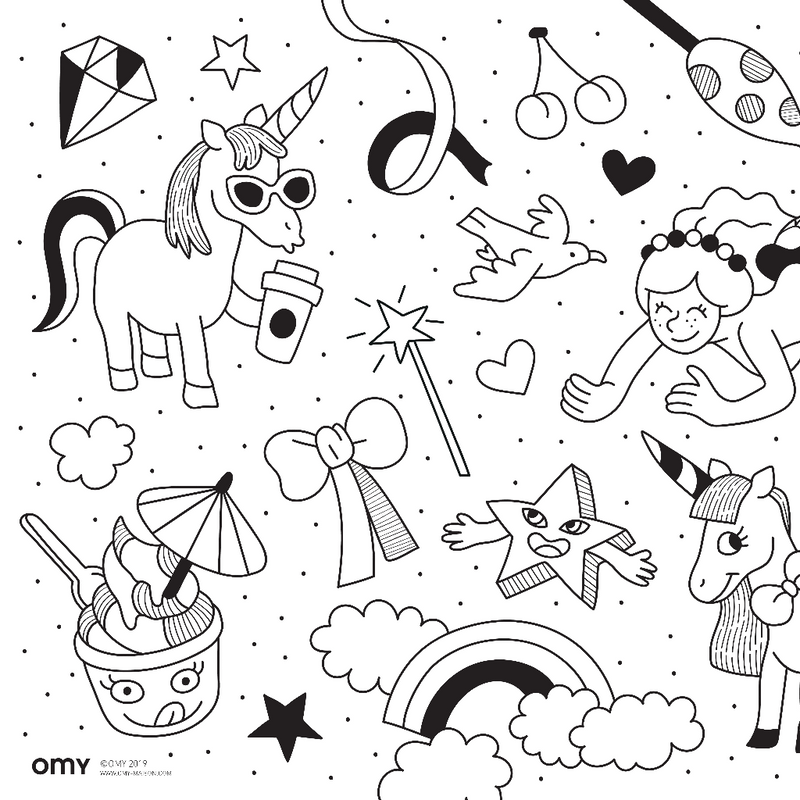 Lily - Coloriage Pocket