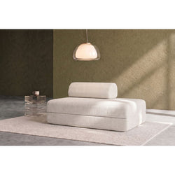 Gerades 2-Sitzer-Sofa Lincoln – Cord
