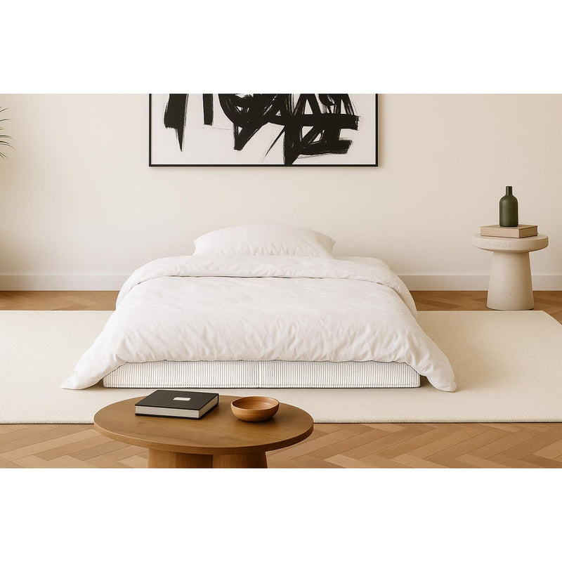 Canapé Droit Lincoln - 2 Places - Velours Côtelé