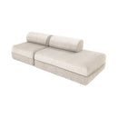 Canapé Droit Lincoln - 3 Places - Velours Côtelé