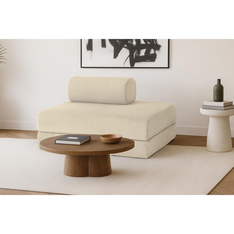 Canapé Droit Lincoln - 2 Places - Velours Côtelé