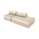 Canapé Droit Lincoln - 3 Places - Velours Côtelé