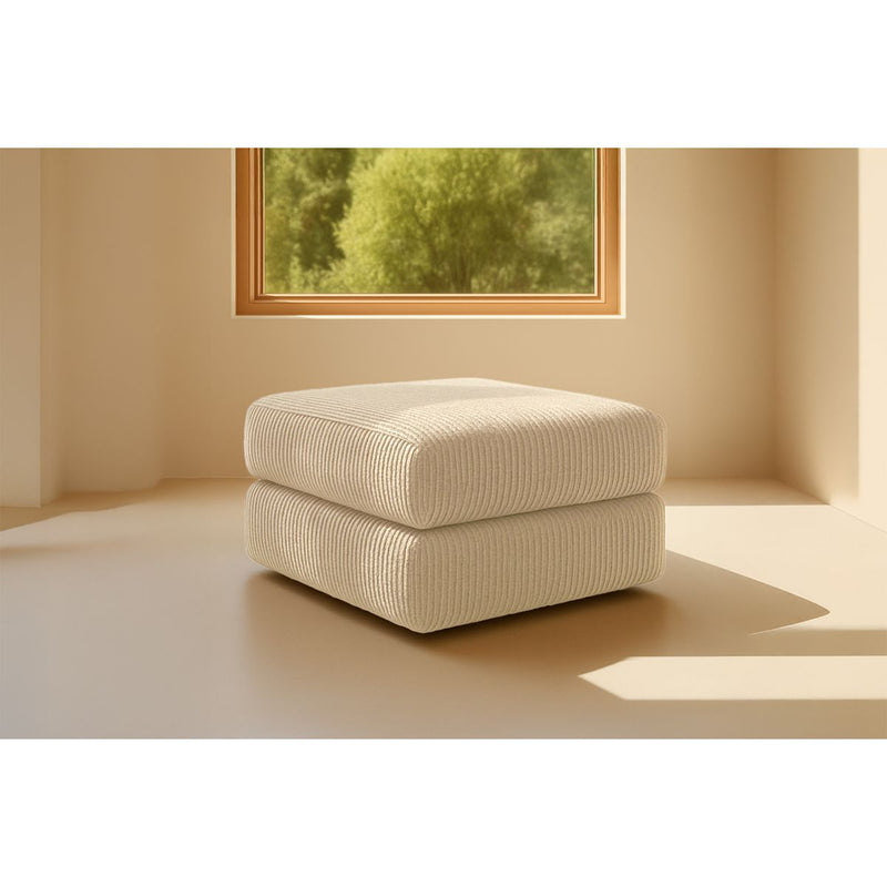 Pouf Lincoln - Velours Côtelé