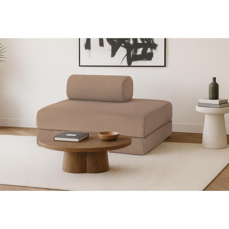 Canapé Droit Lincoln - 2 Places - Velours Côtelé