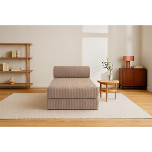 Méridienne Lincoln - 3 Places - Velours Côtelé