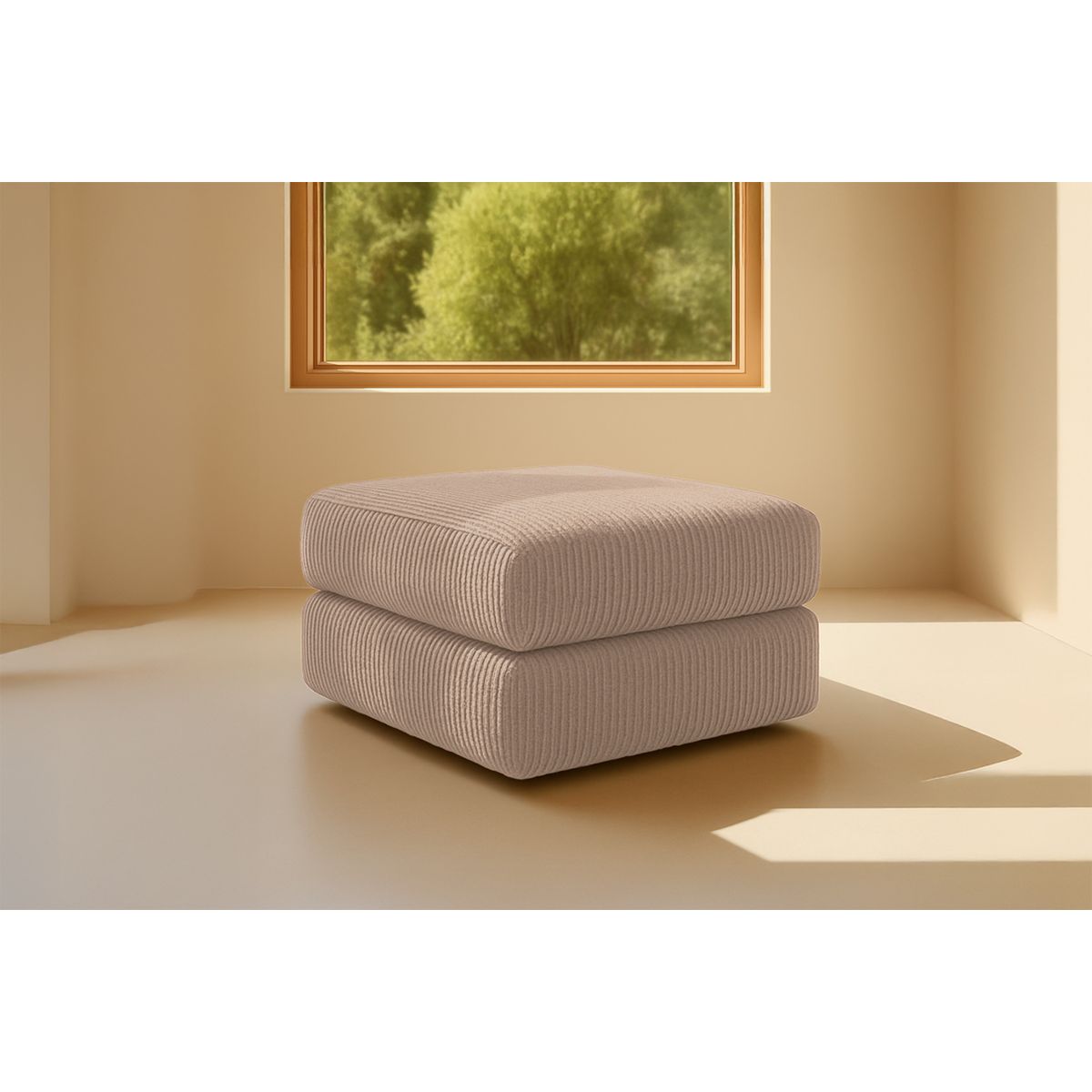 Pouf Lincoln - Velours Côtelé