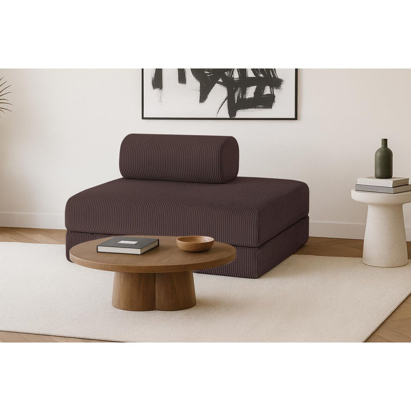 Canapé Droit Lincoln - 2 Places - Velours Côtelé