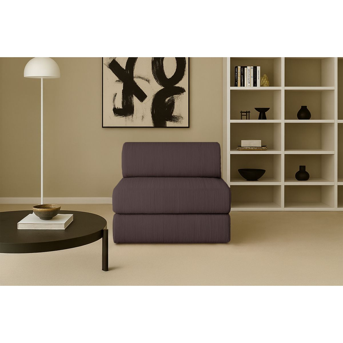 Fauteuil Lincoln - Velours Côtelé