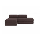 Canapé D'Angle Lincoln - 5 Places - Velours Côtelé