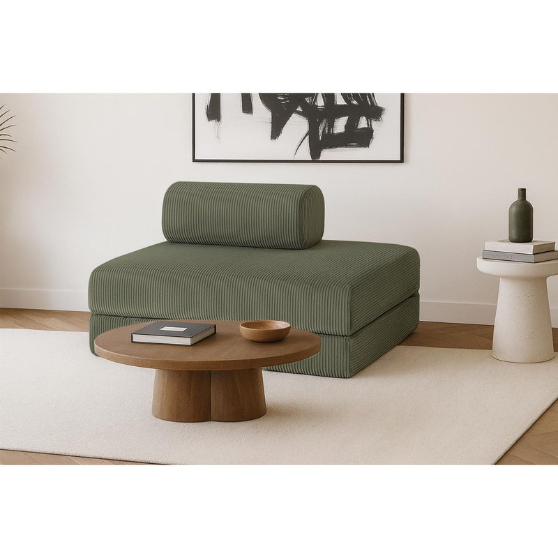 Canapé Droit Lincoln - 2 Places - Velours Côtelé