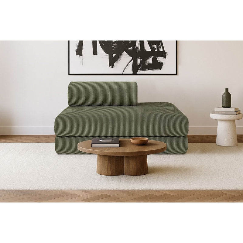 Canapé Droit Lincoln - 2 Places - Velours Côtelé